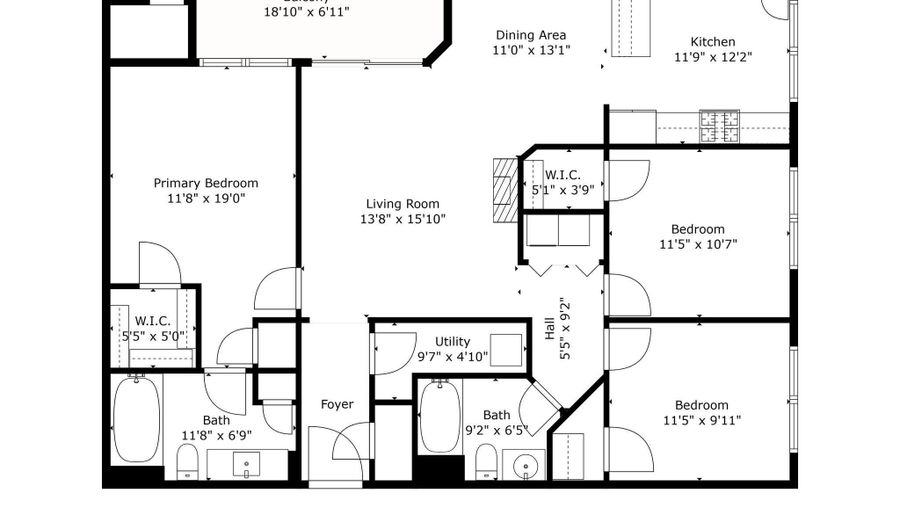110 WATKINS POND Blvd 1-202, Rockville, MD 20850 - 3 Beds, 2 Bath