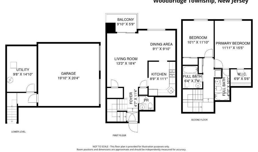 2503 Madaline Dr, Avenel, NJ 07001 - 2 Beds, 3 Bath