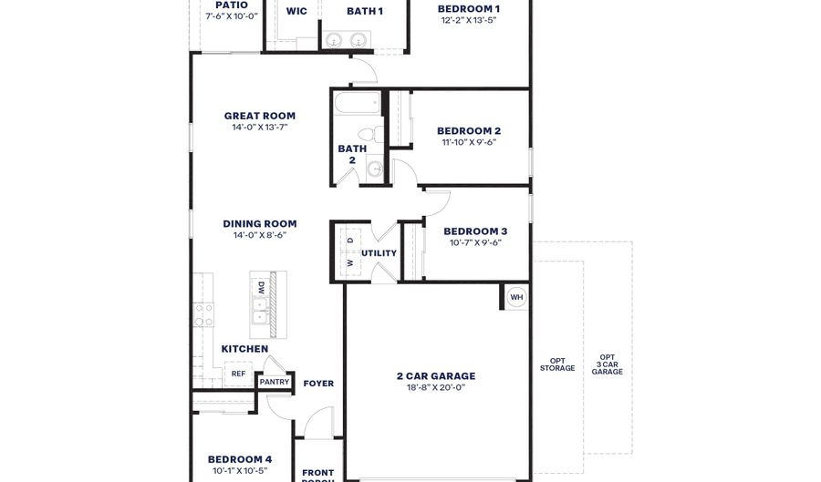 1562 S 241st Ave, Buckeye, AZ 85326 - 4 Beds, 2 Bath