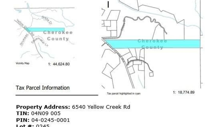 6540 Yellow Creek Rd, Ball Ground, GA 30107 - 0 Beds, 0 Bath