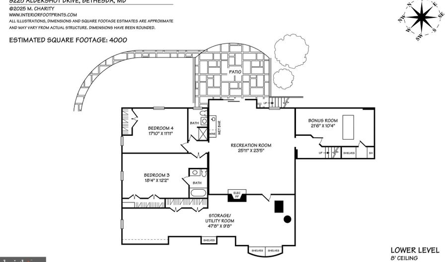 9225 ALDERSHOT Dr, Bethesda, MD 20817 - 4 Beds, 5 Bath