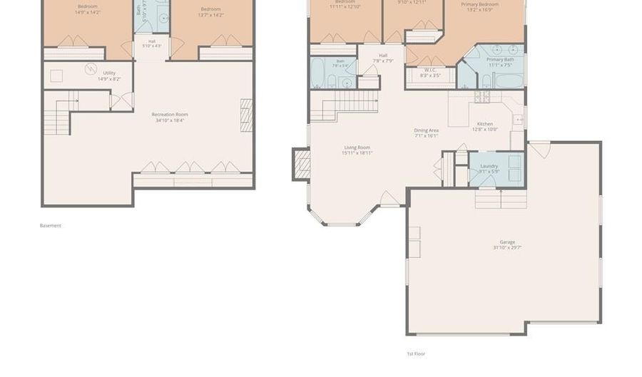 1361 Sawtooth St, Chubbuck, ID 83202 - 5 Beds, 3 Bath