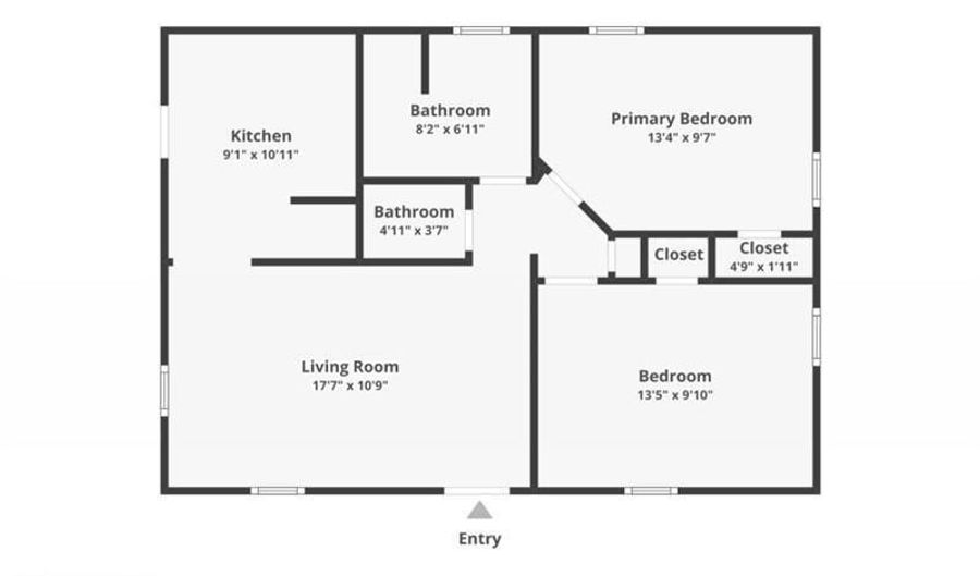 3099 Delowe Dr, Atlanta, GA 30344 - 2 Beds, 2 Bath