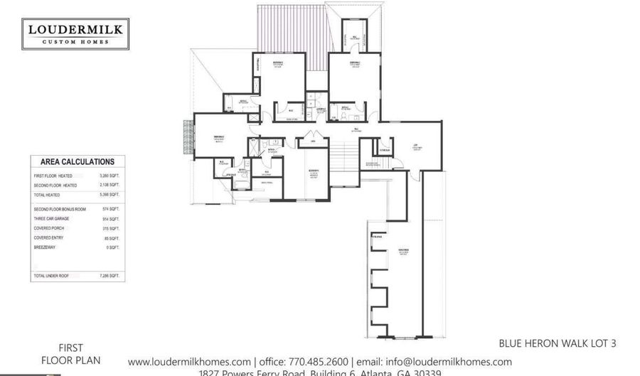 478 Emily Reed Ln . Lot #3, Atlanta, GA 30342 - 5 Beds, 6 Bath