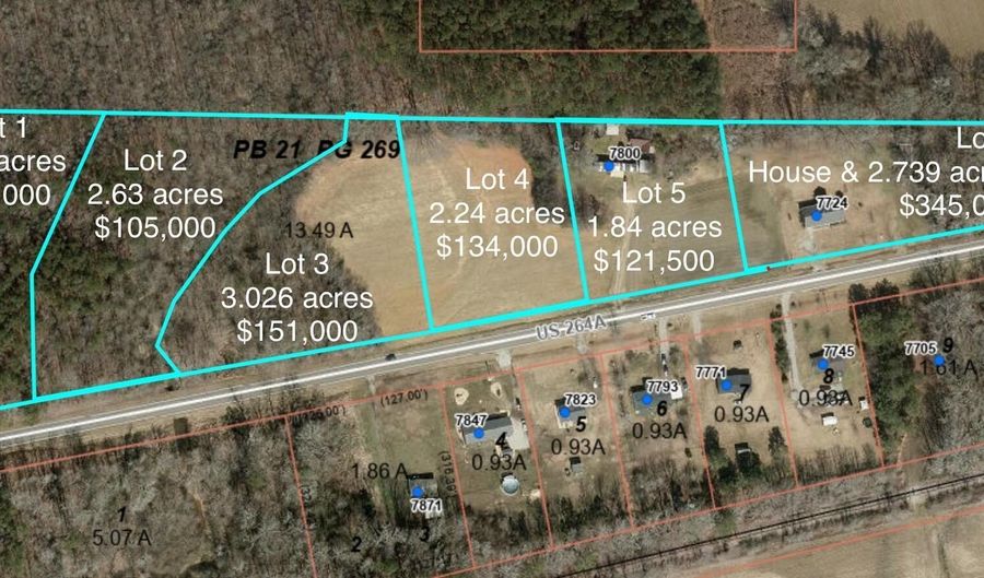 Lot 5 Us 264a, Bailey, NC 27807 - 0 Beds, 0 Bath