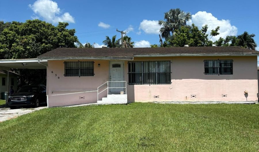 630 SE 2nd St, Belle Glade, FL 33430 - 3 Beds, 2 Bath