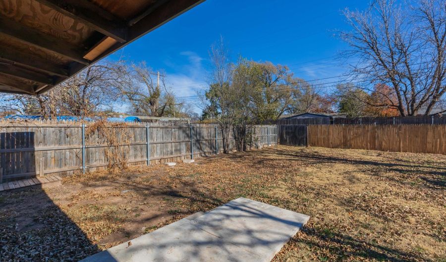 3603 S RUSK St, Amarillo, TX 79109 - 3 Beds, 1 Bath