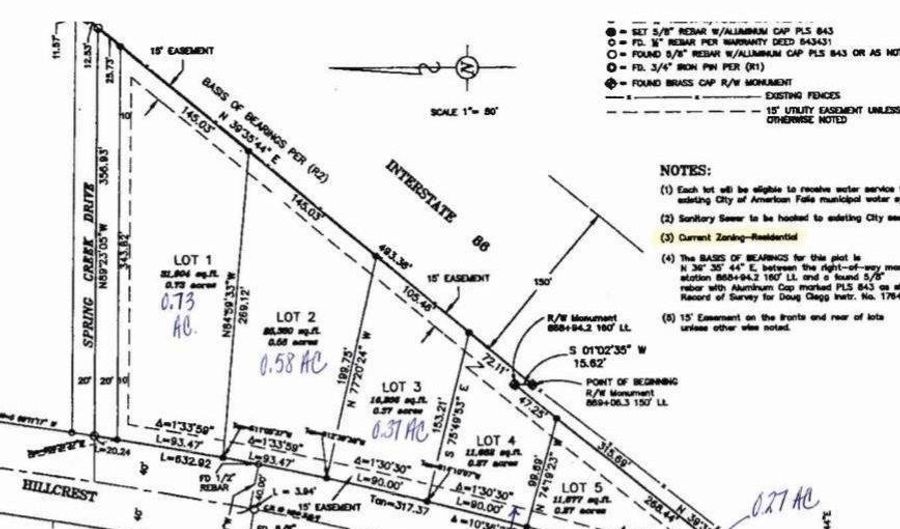 TBD Hillcrest Avenue Lot 3, American Falls, ID 83211 - 0 Beds, 0 Bath