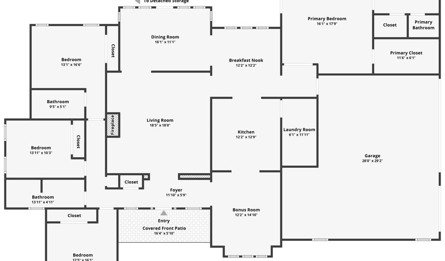1057 Caneadea LP, Alamogordo, NM 88310 - 4 Beds, 3 Bath