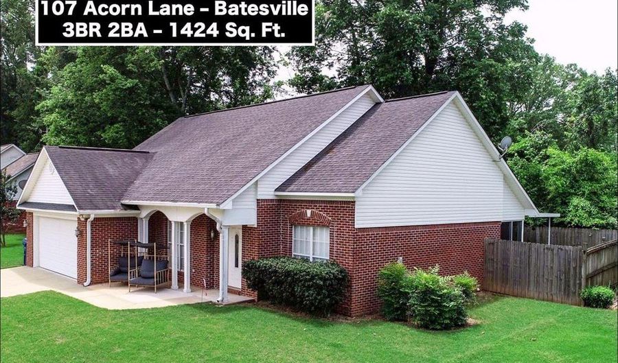 107 Acorn Ln, Batesville, MS 38606 - 3 Beds, 2 Bath