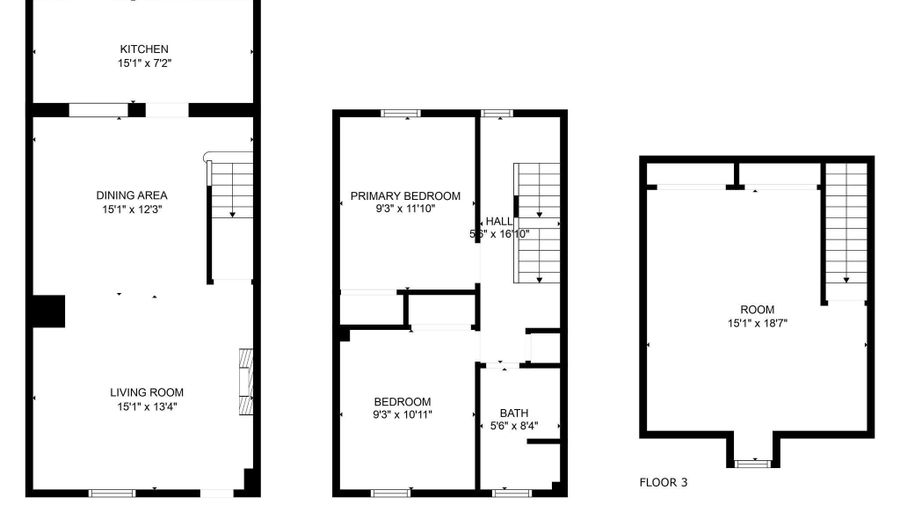 213 N PEACH St, Allentown, PA 18102 - 3 Beds, 1 Bath