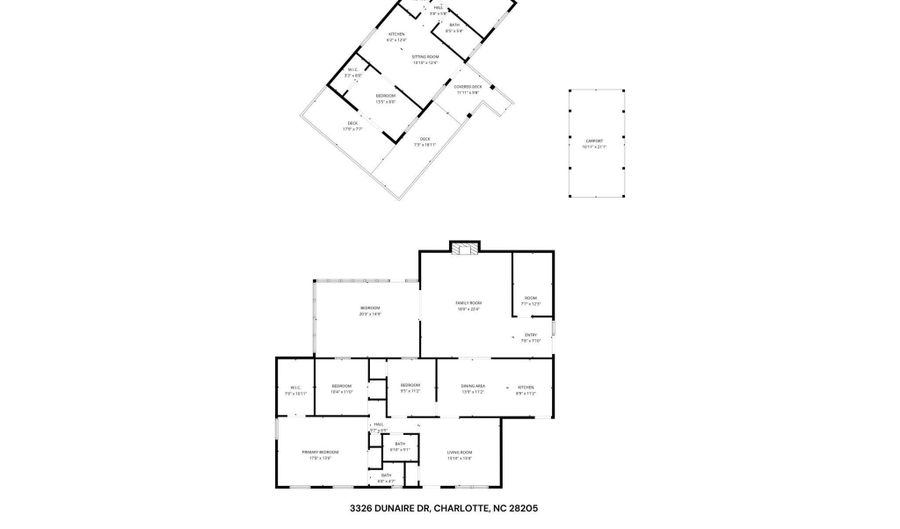 3326 Dunaire Dr, Charlotte, NC 28205 - 6 Beds, 3 Bath