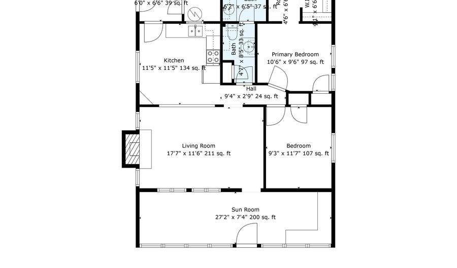 58 Old Town Rd, Ashford, CT 06278 - 2 Beds, 1 Bath