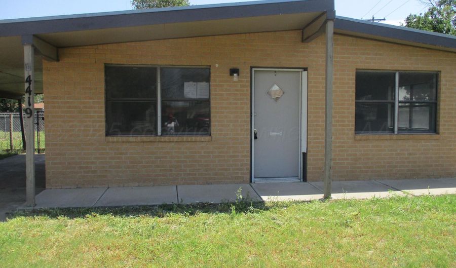 4419 S ONG St, Amarillo, TX 79110 - 3 Beds, 1 Bath