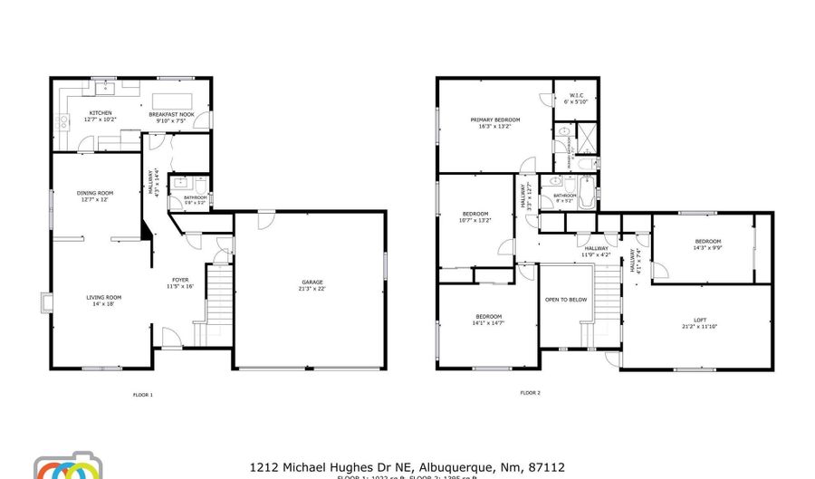 1212 MICHAEL HUGHES Dr NE, Albuquerque, NM 87112 - 4 Beds, 3 Bath