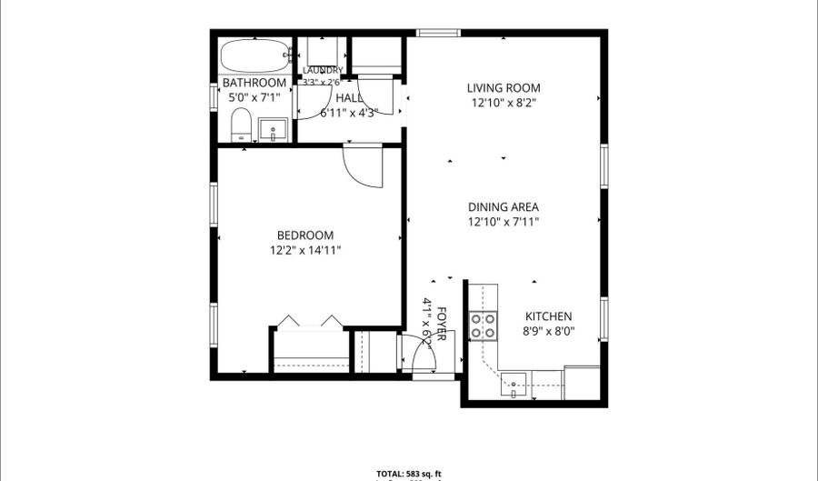 3927 PENNSYLVANIA Ave SE 101, Washington, DC 20020 - 1 Beds, 1 Bath