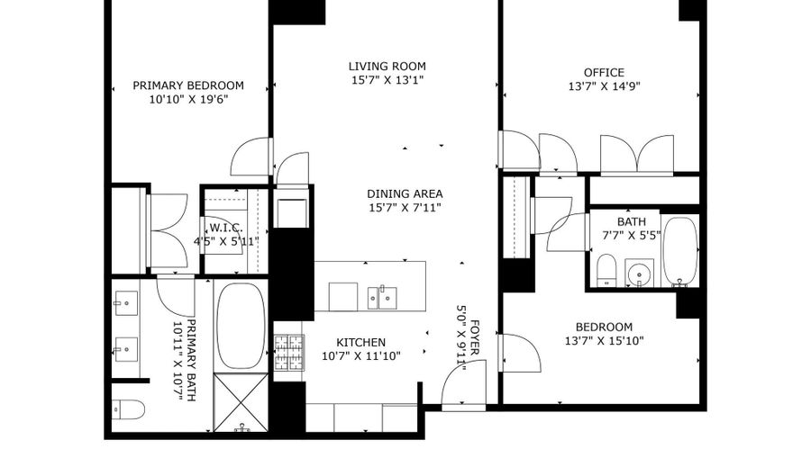 3303 WATER St NW 3C, Washington, DC 20007 - 2 Beds, 2 Bath