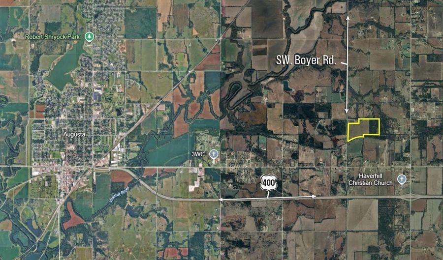81 3+/- Acres SW Boyer Rd, Augusta, KS 67010 - 0 Beds, 0 Bath