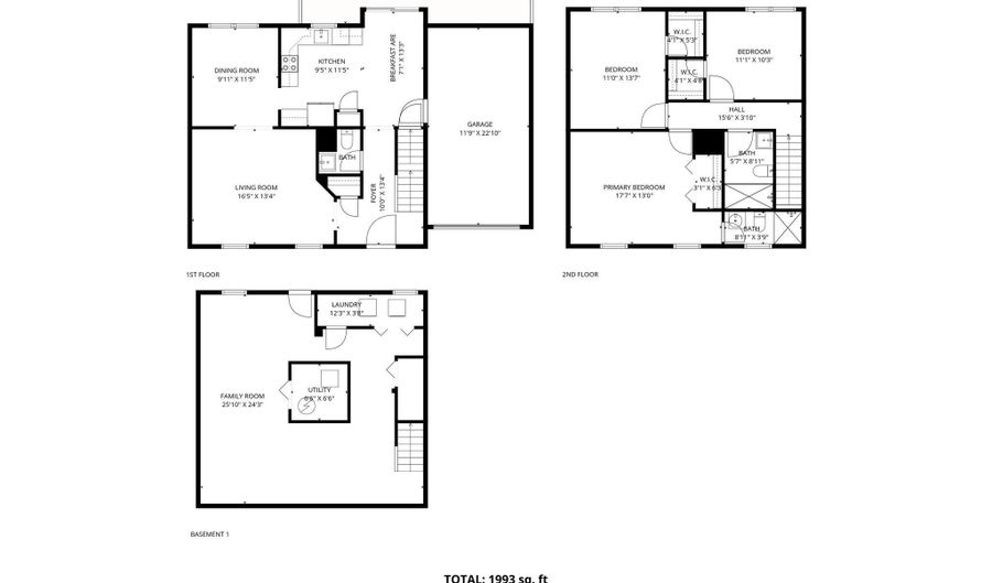 1003 TOWSON Dr, Abingdon, MD 21009 - 3 Beds, 3 Bath