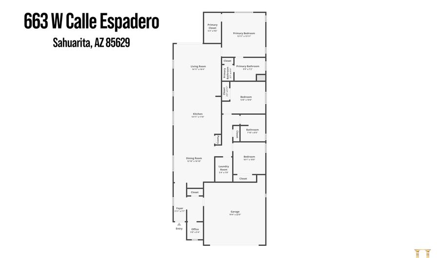 663 W Calle Espadero, Sahuarita, AZ 85629 - 3 Beds, 2 Bath