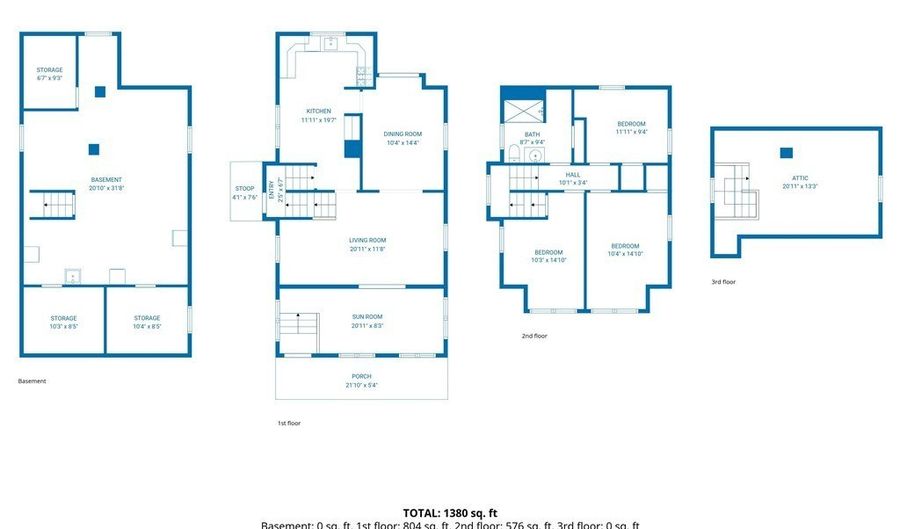 1421 Ohio Ave, Ashtabula, OH 44004 - 3 Beds, 1 Bath