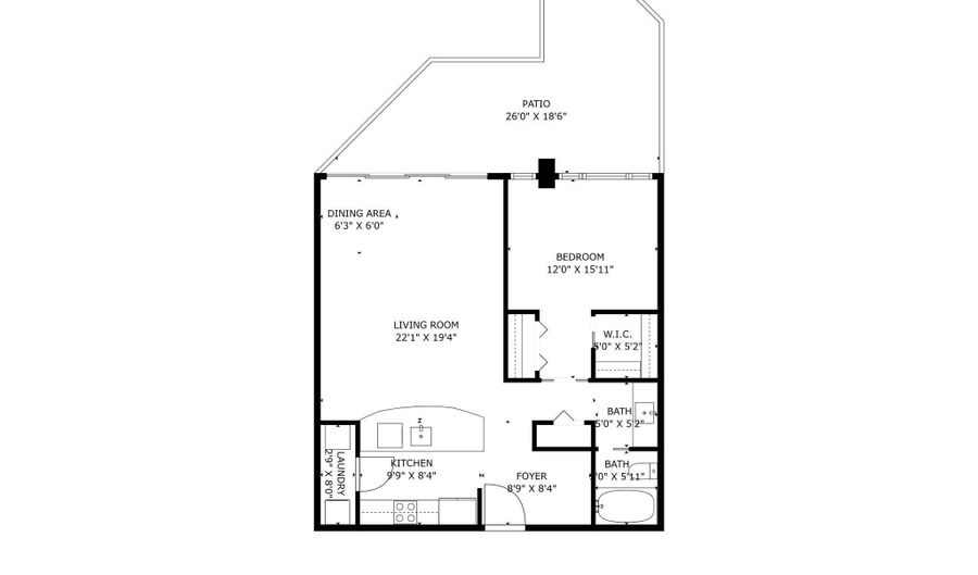 1530 KEY Blvd 203, Arlington, VA 22209 - 1 Beds, 1 Bath