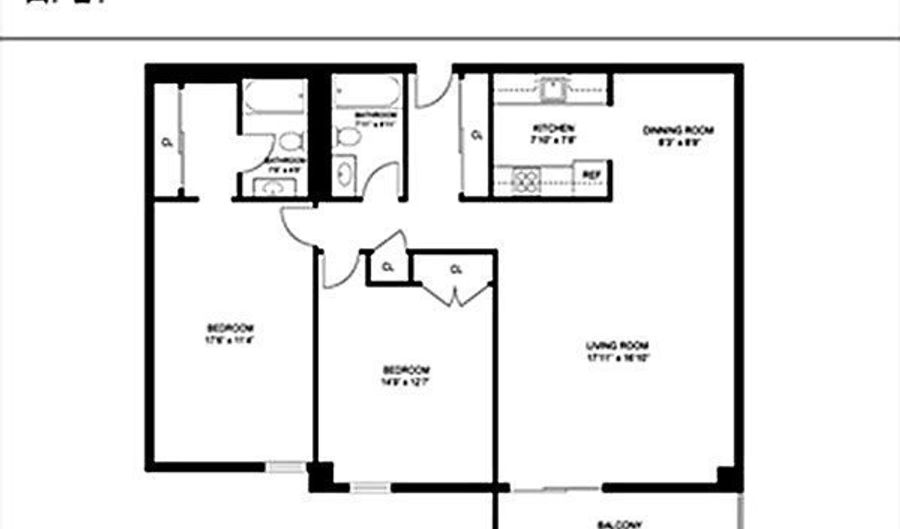 50-56 Broadlawn Park 414, Boston, MA 02467 - 2 Beds, 2 Bath