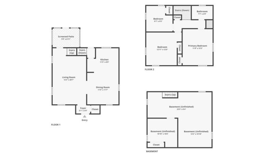 43 Smallwood Ave, Belleville, NJ 07109 - 3 Beds, 1 Bath
