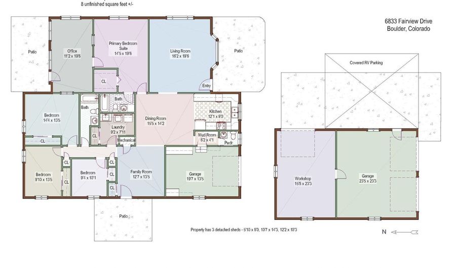 6833 Fairview Dr, Boulder, CO 80303 - 4 Beds, 3 Bath