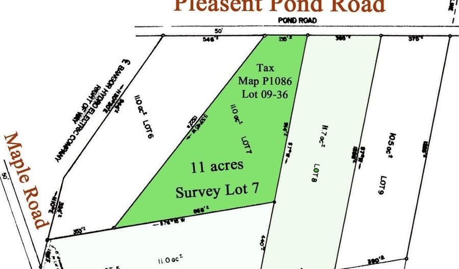 Pleasent Pond Road lot 7, Atkinson, ME 04426 - 0 Beds, 0 Bath