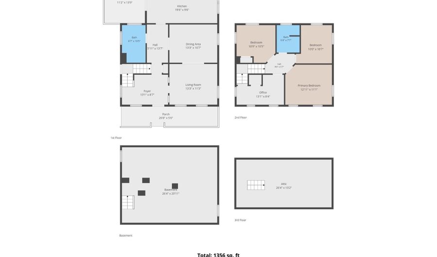 103 W KING St, Abbottstown, PA 17301 - 4 Beds, 2 Bath