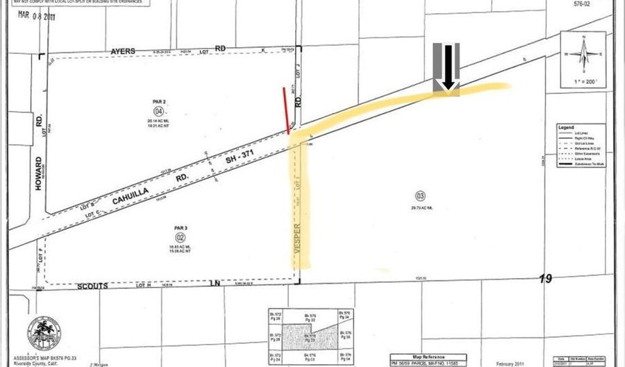 Cahuilla, Anza, CA 92539 - 0 Beds, 0 Bath