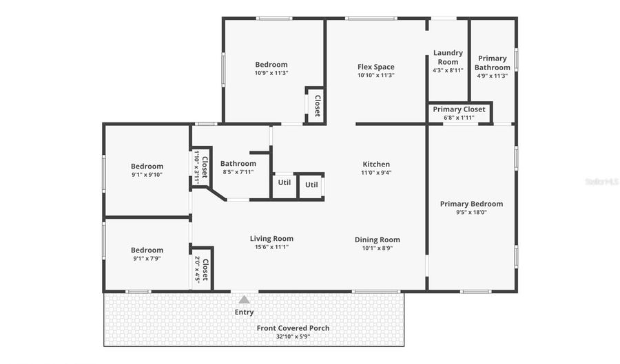 3625 COCHRAN St, Apopka, FL 32703 - 3 Beds, 2 Bath