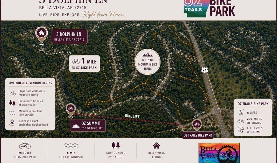 3 Dolphin Ln, Bella Vista, AR 72715 - 3 Beds, 2 Bath