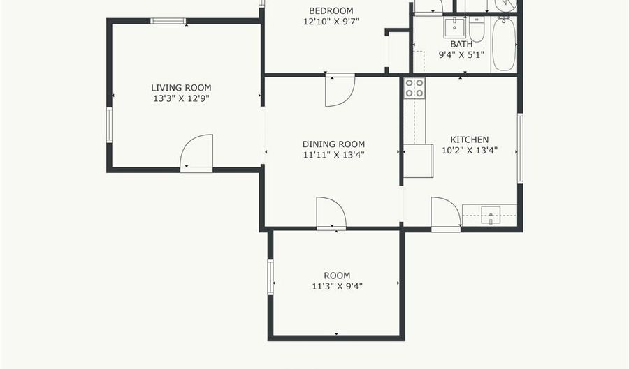 1022 N 8th St, Atchison, KS 66002 - 2 Beds, 1 Bath