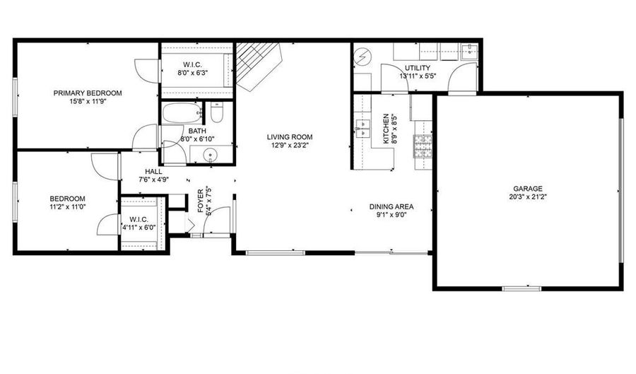 5214 148th St W, Apple Valley, MN 55124 - 2 Beds, 1 Bath
