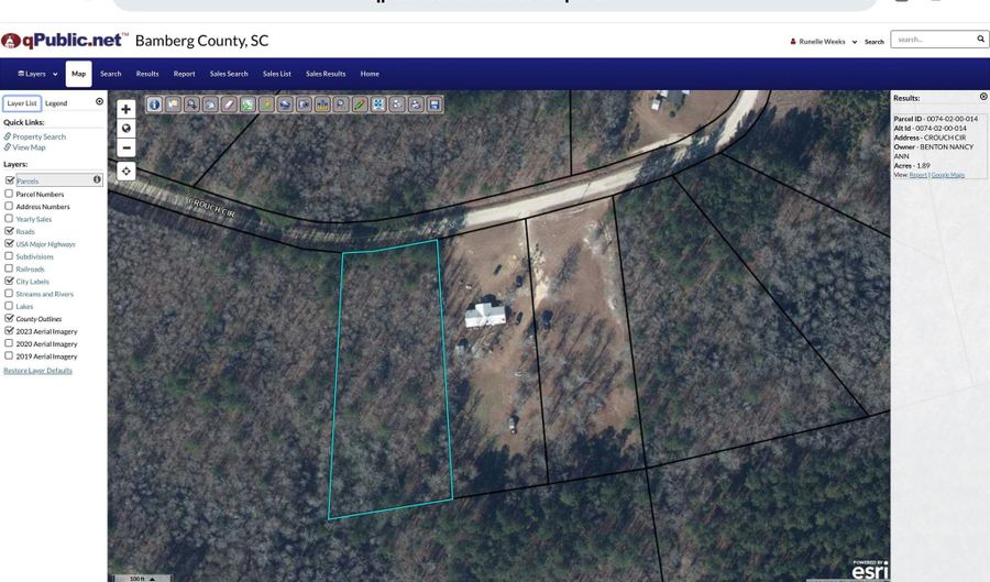 Crouch 1.89 Circle, Bamberg, SC 29003 - 0 Beds, 0 Bath