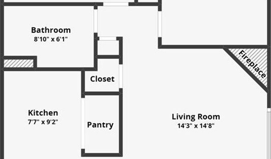 158 Elm Ridge Dr, North Liberty, IA 52317 - 2 Beds, 1 Bath