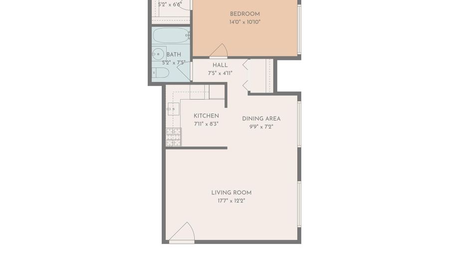 3111 NAYLOR Rd SE 104, Washington, DC 20020 - 1 Beds, 1 Bath