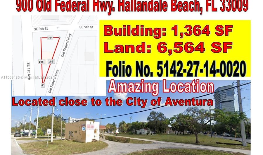 900 Old Federal Hwy, Hallandale Beach, FL 33009 - 0 Beds, 0 Bath