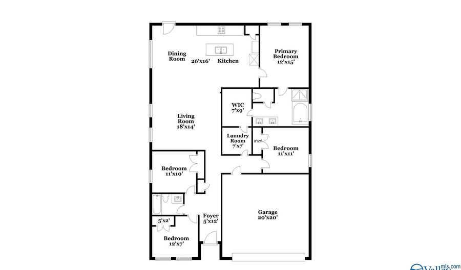 14574 River Birch Ln, Athens, AL 35613 - 4 Beds, 2 Bath