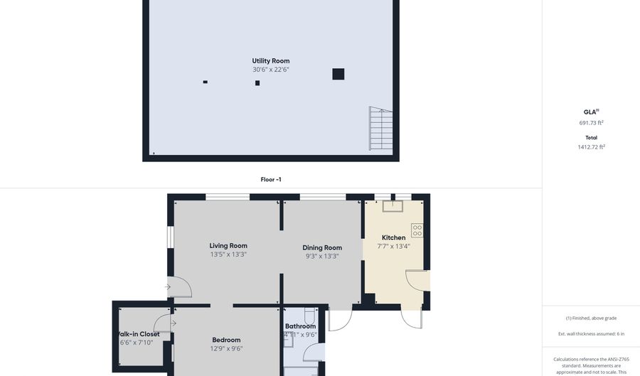 705 E 27th St, Anderson, IN 46016 - 2 Beds, 1 Bath