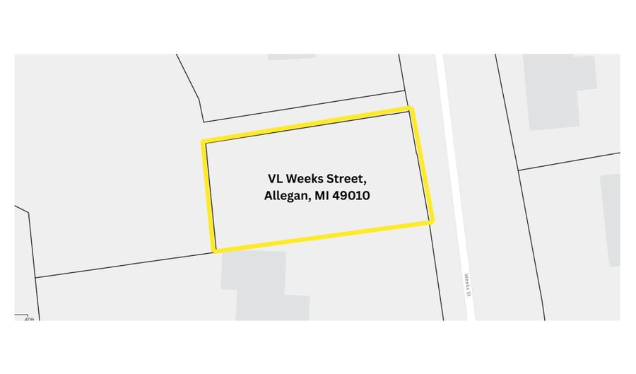 VL Weeks Street, Allegan, MI 49010 - 0 Beds, 0 Bath