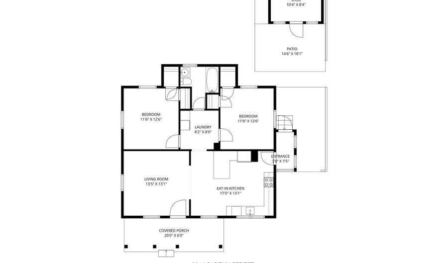 904 Academy St, Charlotte, NC 28205 - 2 Beds, 1 Bath