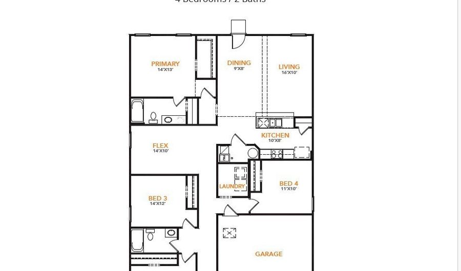 150 Sienna Dr, Alvord, TX 76225 - 4 Beds, 2 Bath