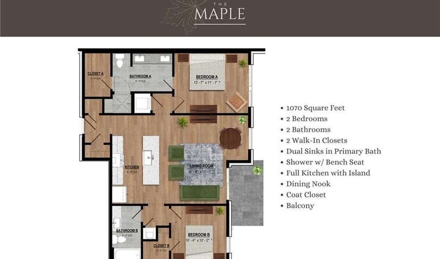 3319 MP Pkwy 207, Bentonville, AR 72712 - 2 Beds, 2 Bath