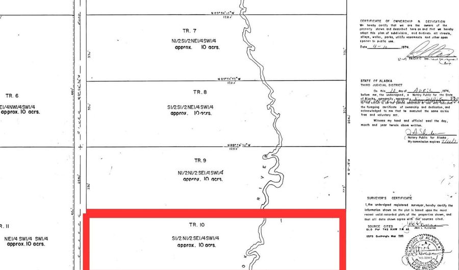 Tract 10 Chakok Acres Subdivision, Anchor Point, AK 99556 - 0 Beds, 0 Bath