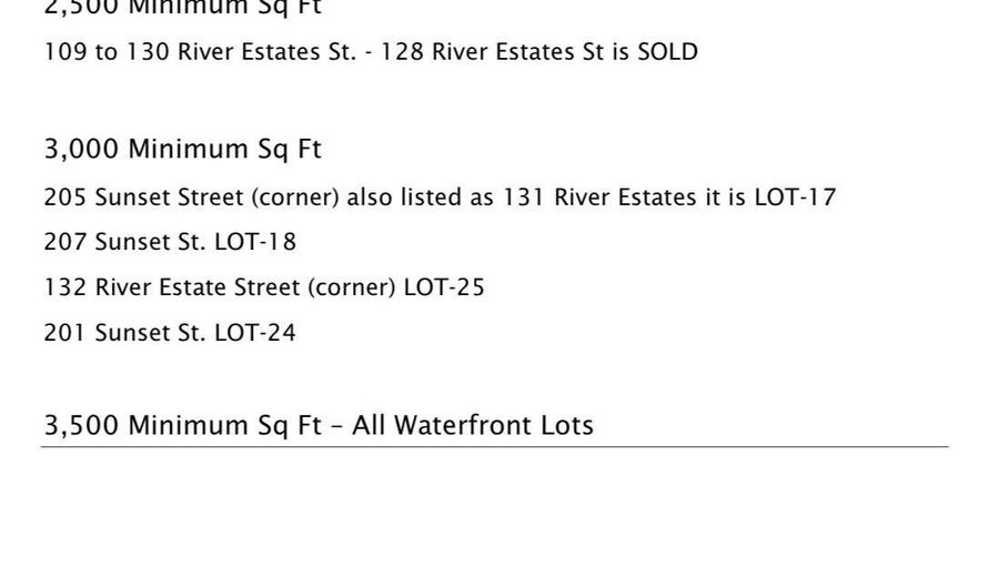 105-210 River Estates & Sunset Street Lot 2-40, Berwick, LA 70342 - 0 Beds, 0 Bath