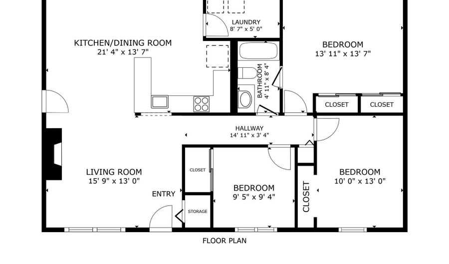 1148 FORREST Ave, Dover, DE 19904 - 3 Beds, 1 Bath