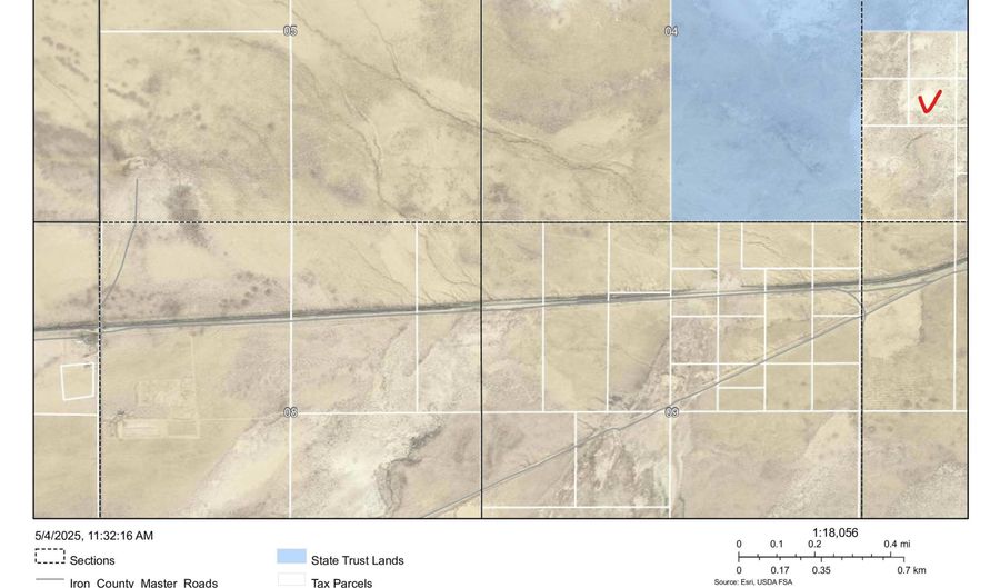 SE1/4NW1/4SW1/4Sec 3 T34S R17W, Beryl, UT 84714 - 0 Beds, 0 Bath